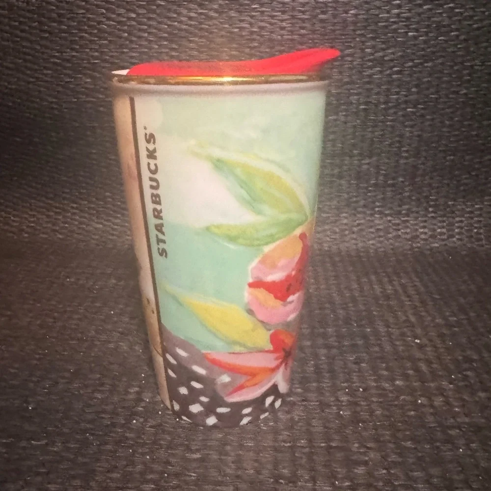 2014 Starbucks Watercolor Floral